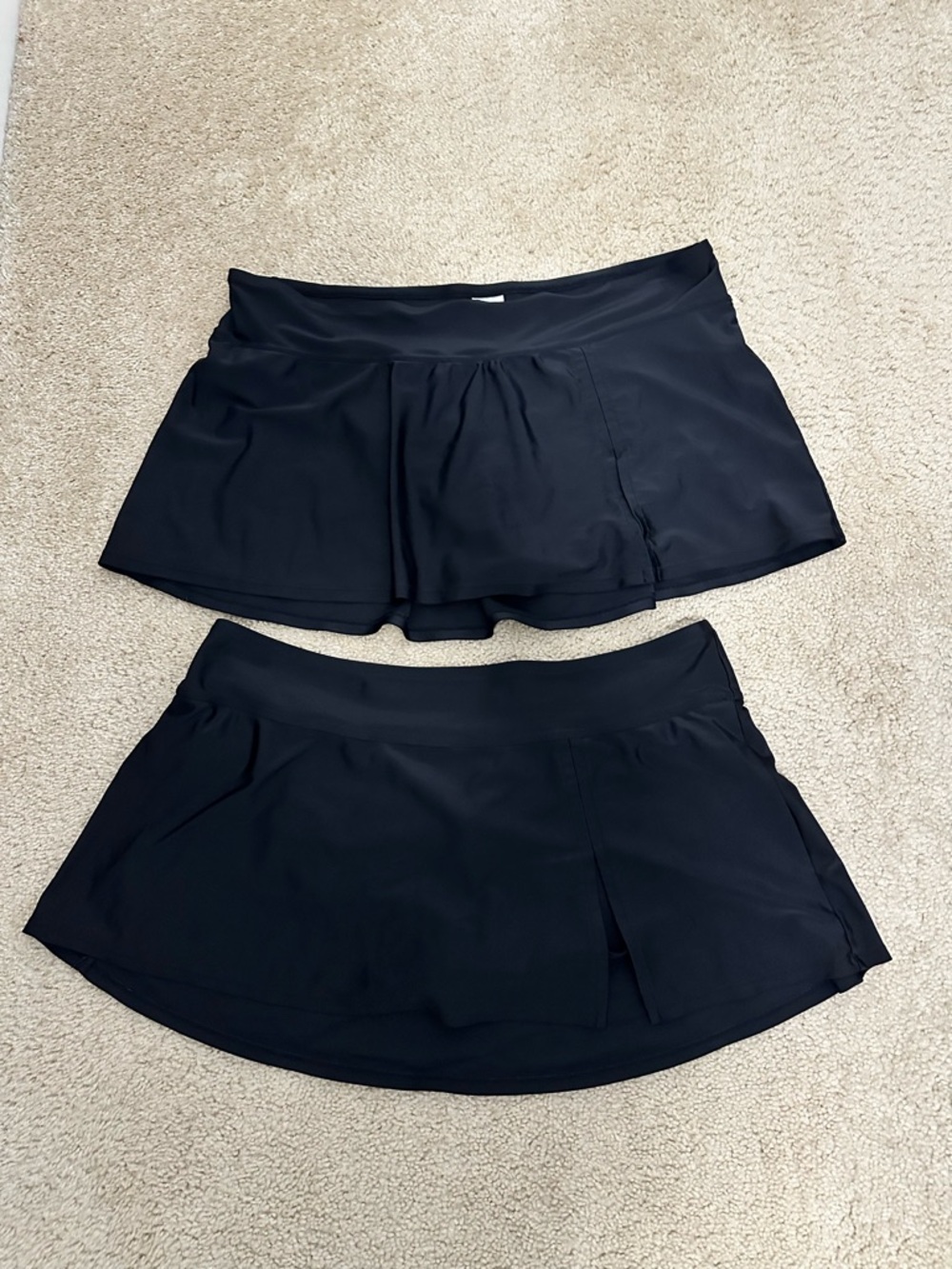 Lot of 2 Kona Sol Plus Size Swim Skirt in Black Size 2X (20/22) VGUC‎ - Picture 3 of 8